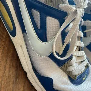 Nike Women's Air Max Skyline 343904-141 Navy Blue Running Shoes Lace Up  Size 12